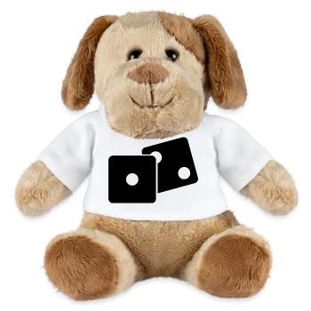 Says - MiniFeet® Dog Helge - white - Front