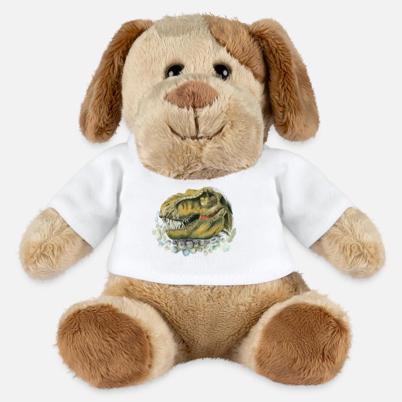 Dinosaurier - MiniFeet® Hund Helge - Weiß