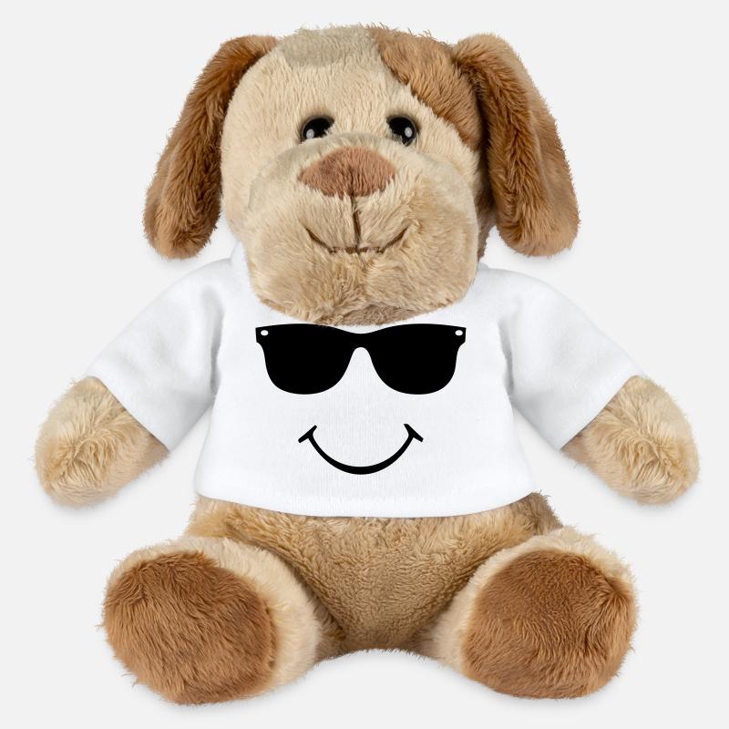 smiley face - MiniFeet® Hund Helge - Weiß