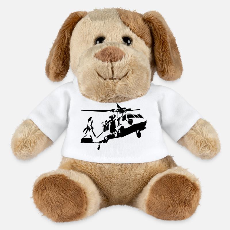 helicopter - MiniFeet® Dog Helge - white