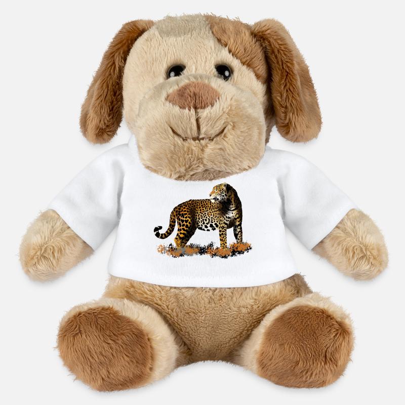 Leopard - MiniFeet® Hund Helge - Weiß