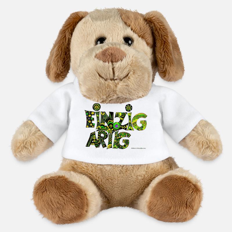 Einzigartig - MiniFeet® Hund Helge - Weiß