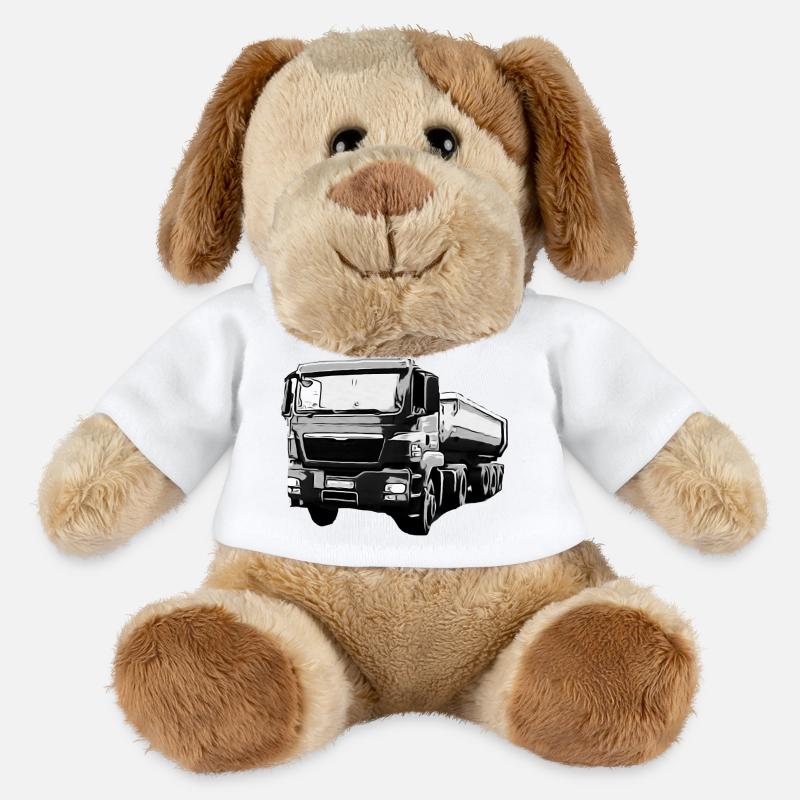 Lastwagen - MiniFeet® Hund Helge - Weiß