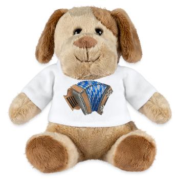 Styrian Harmonica - Bavaria | ZiachON! - MiniFeet® Dog Helge - white - Front