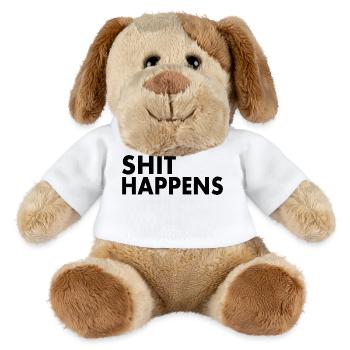 Shit happens - MiniFeet® Hund Helge - Weiß - Vorne