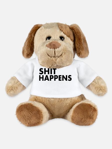 Shit happens - MiniFeet® Hund Helge - Weiß