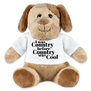 I was country before country became cool* - MiniFeet® Dog Helge - white - Front