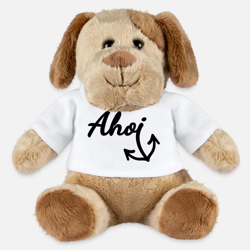 Ahoi (Farbe anpassbar) - MiniFeet® Hund Helge - Weiß