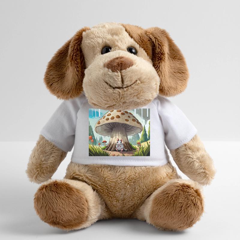 Comptines allemandes illustrées Il pleut Chien en peluche Helge MiniFeet®