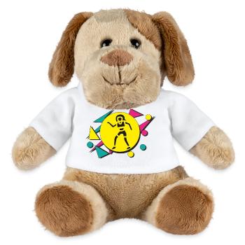 80s Dancer - MiniFeet® Dog Helge - white - Front