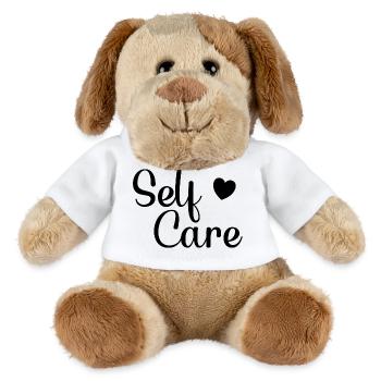 self care self-love self-care unique - MiniFeet® Dog Helge - white - Front