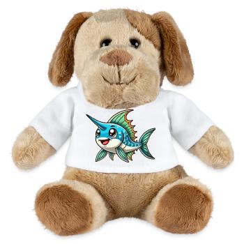 Schwertfisch Kind - MiniFeet® Hund Helge - Weiß - Vorne