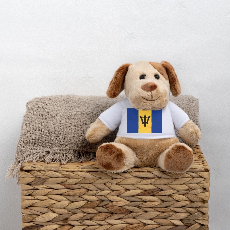 Drapeau de la Barbade Chien en peluche Helge MiniFeet®
