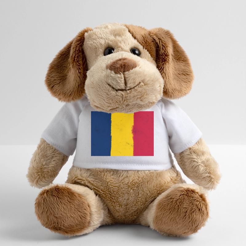 Drapeau du Tchad Chien en peluche Helge MiniFeet®