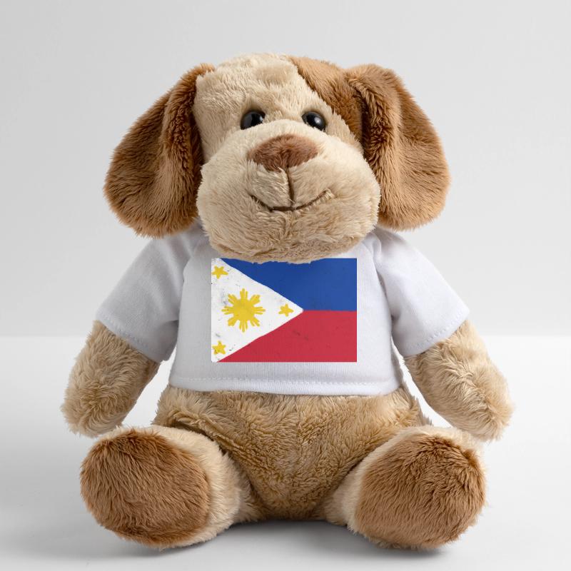 Flagge der Philippinen – ein Symbol der Einheit MiniFeet® Hund Helge