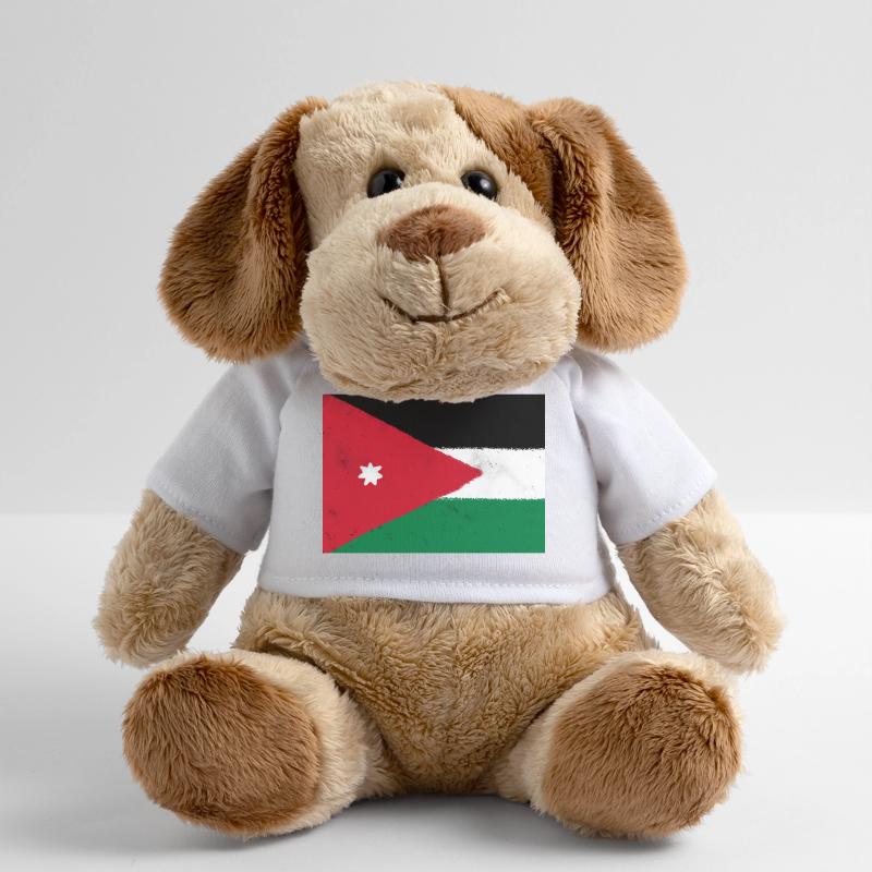 Drapeau de la Jordanie Chien en peluche Helge MiniFeet®