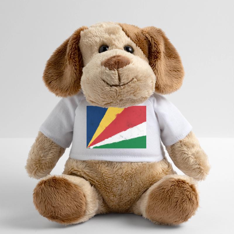 Drapeau des Seychelles Chien en peluche Helge MiniFeet®