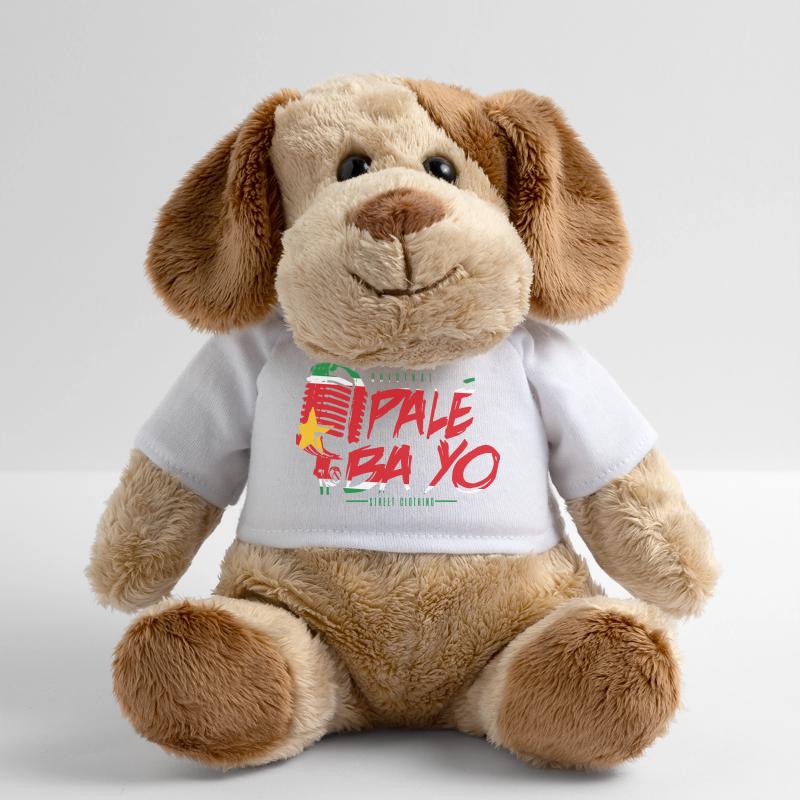 LOGO PBY EDITION DRAPEAU 971 GUADELOUPE Chien en peluche Helge MiniFeet®