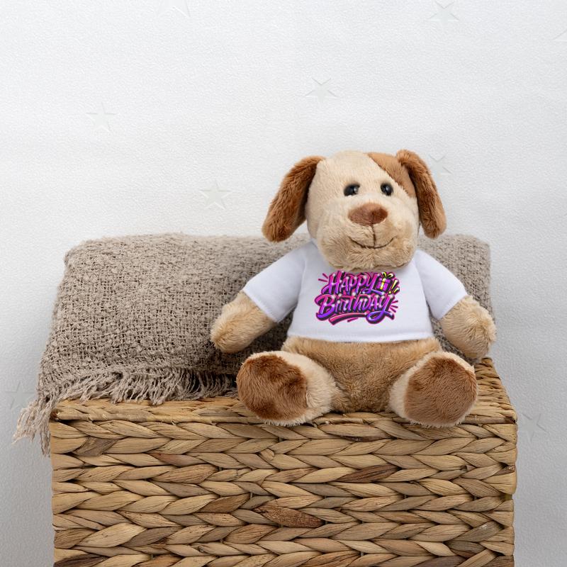 Happy Birthday Graffiti Gift MiniFeet® Dog Helge