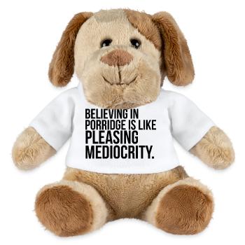 Chemise anti-bouillie GIUDAN - croire - Chien en peluche Helge MiniFeet® - blanc - Devant
