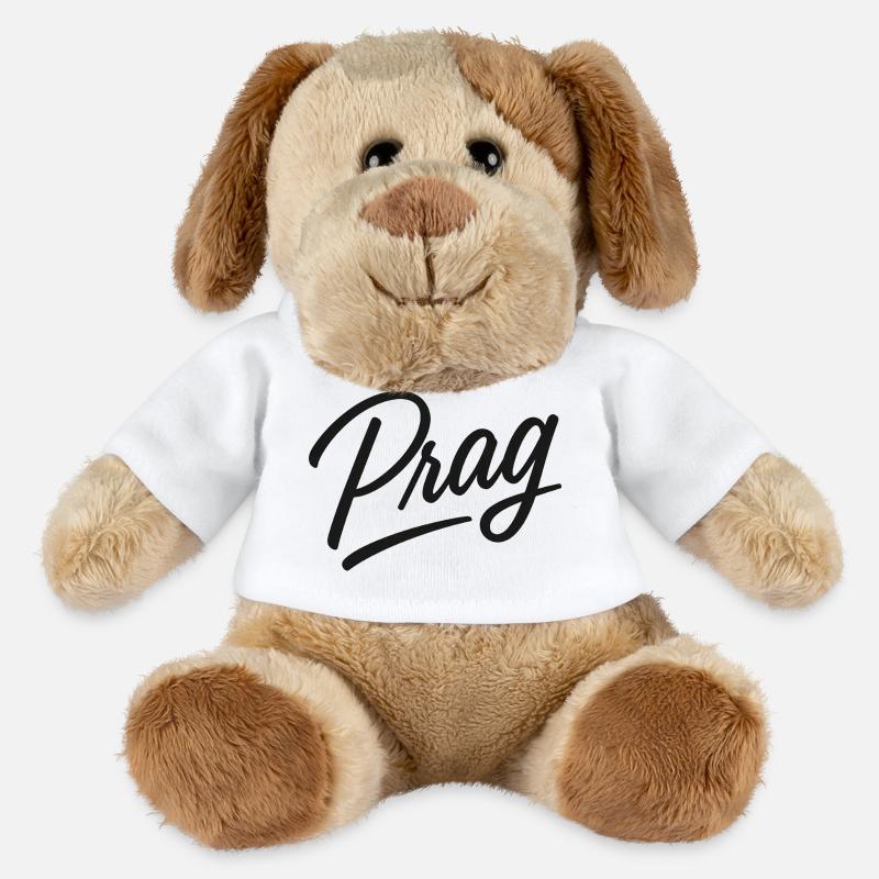 Prague Calligraphy Font - MiniFeet® Dog Helge - white