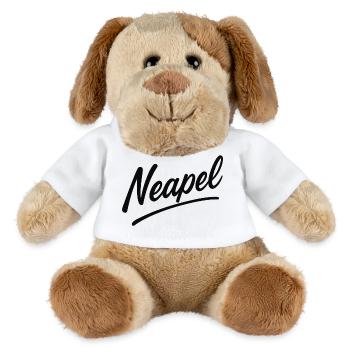 Naples Script Lettering - MiniFeet® Dog Helge - white - Front