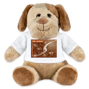 Red Universe - MiniFeet® Dog Helge - white - Front