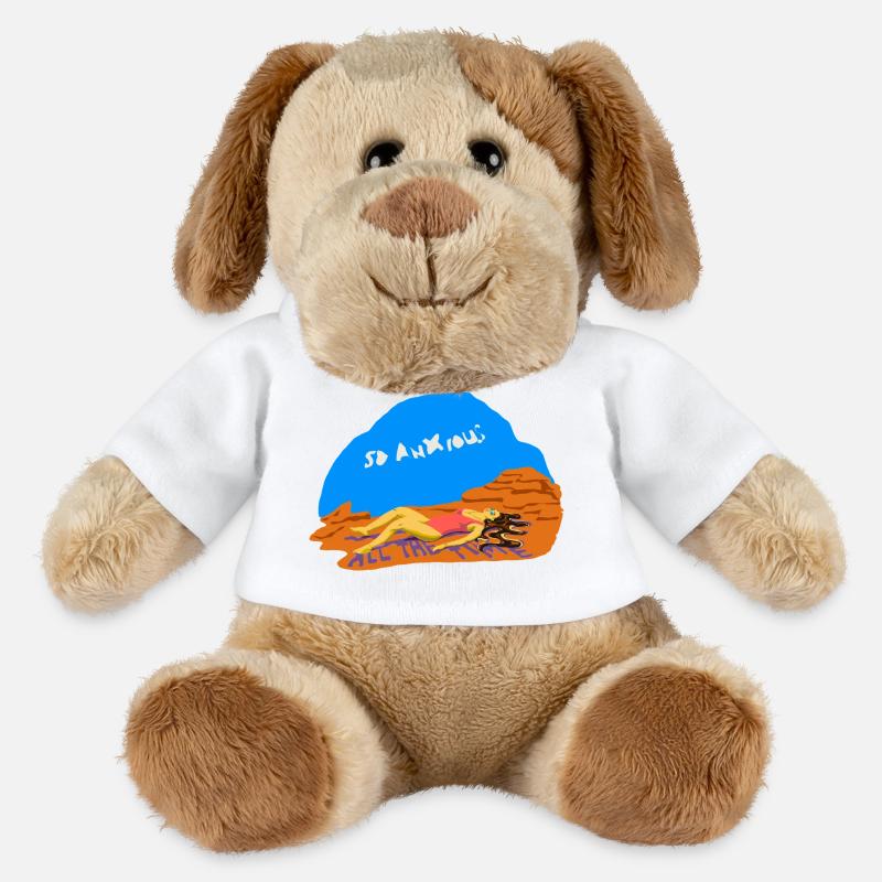 Anxiety - MiniFeet® Dog Helge - white