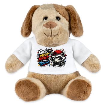 Guck mich nicht in diesem Ton an! - MiniFeet® Hund Helge - Weiß - Vorne