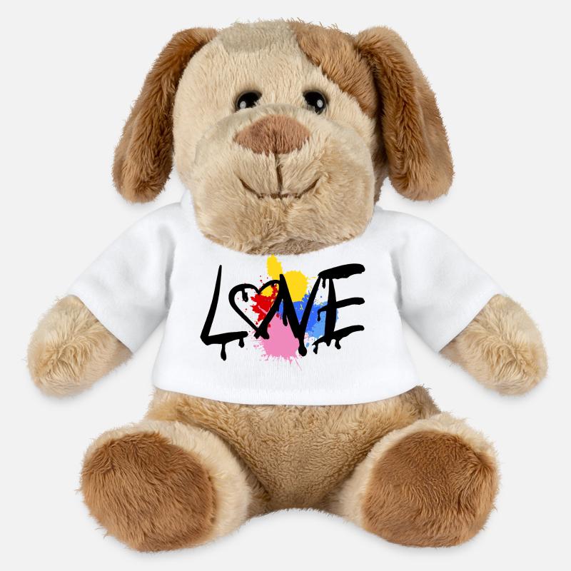 Love - MiniFeet® Dog Helge - white