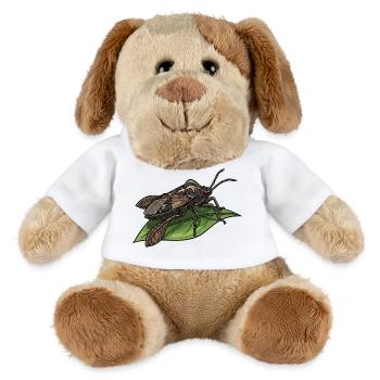 Punaise Eau Geante Giant Water Bug Leaf - MiniFeet® Dog Helge - white - Front