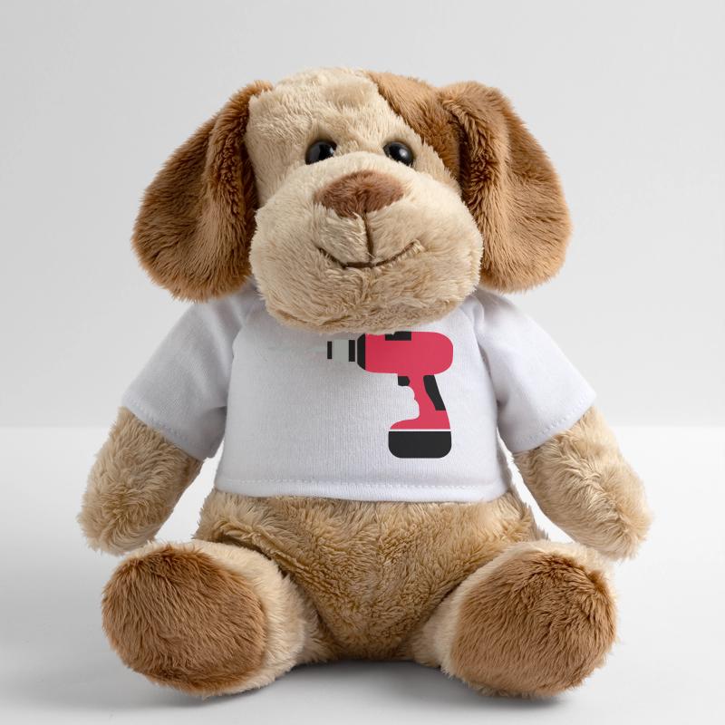 Une perceuse sans fil Chien en peluche Helge MiniFeet®