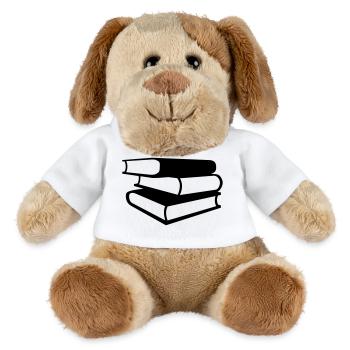 Books - MiniFeet® Dog Helge - white - Front