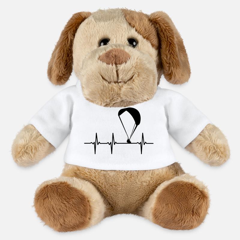 Gleitschirm EKG - MiniFeet® Hund Helge - Weiß