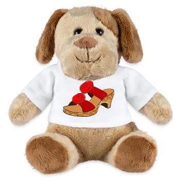 schuh sandale - MiniFeet® Hund Helge - Weiß - Vorne