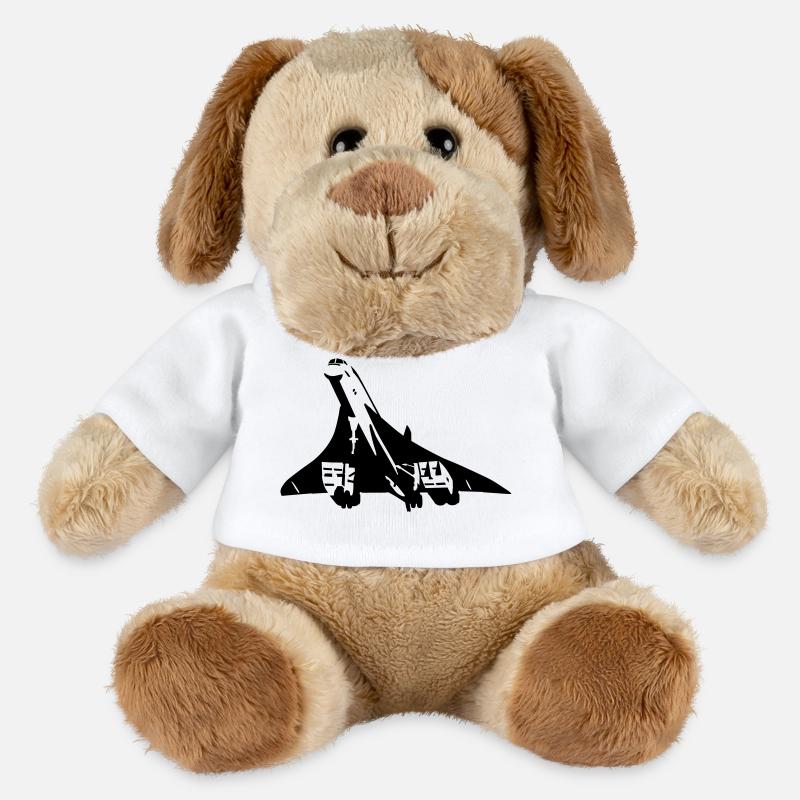 jet - Chien en peluche Helge MiniFeet® - blanc