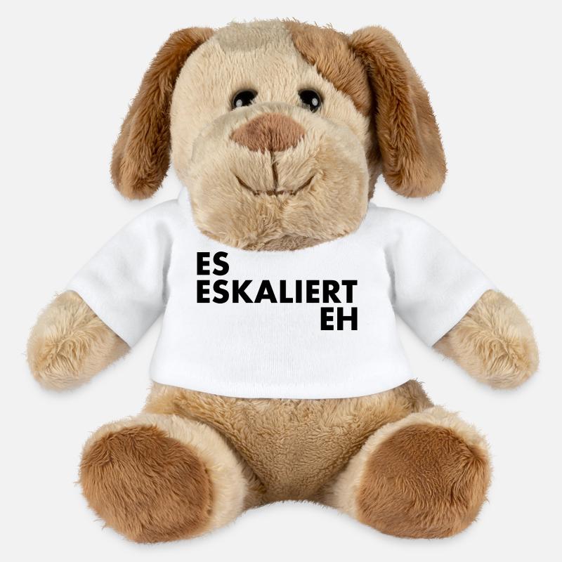 Es eskaliert eh - MiniFeet® Hund Helge - Weiß