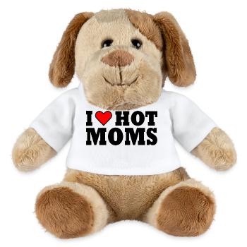 I love hot moms - MiniFeet® Hund Helge - Weiß - Vorne