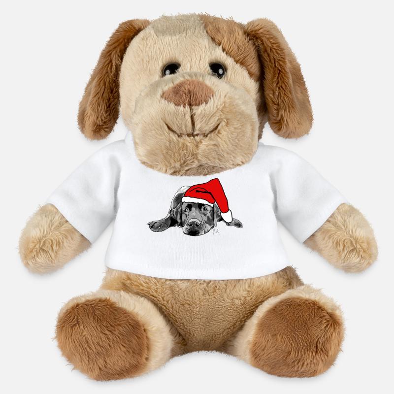 Labrador Christmas - MiniFeet® Dog Helge - white