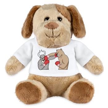 Stocks Stock Trading Stock Prices Taurus Bear - MiniFeet® Dog Helge - white - Front