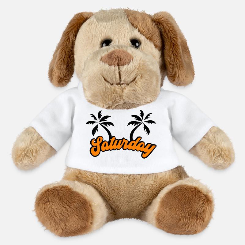 Samedi Le design du week-end - Chien en peluche Helge MiniFeet® - blanc