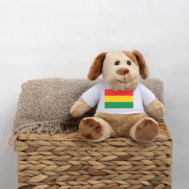 Drapeau du Reggae - Rastafari Rasta Roots Chien en peluche Helge MiniFeet®