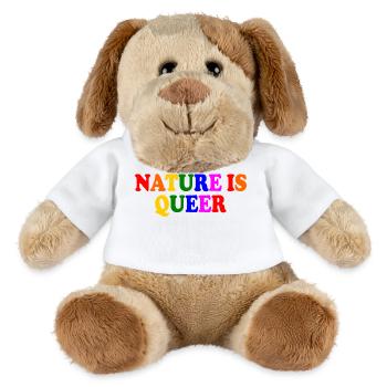 Nature is queer - MiniFeet® Hund Helge - Weiß - Vorne