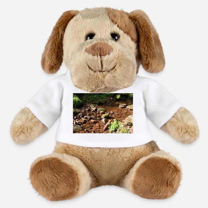 Schwarzwälder Waldbach - MiniFeet® Hund Helge - Weiß