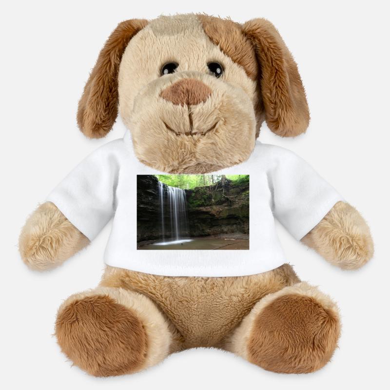 WASSERFALL HÖRSCHBACH BEI MURRHARDT - MiniFeet® Hund Helge - Weiß