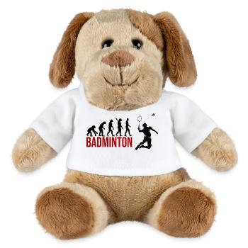 Evolution Badminton - MiniFeet® Hund Helge - Weiß - Vorne