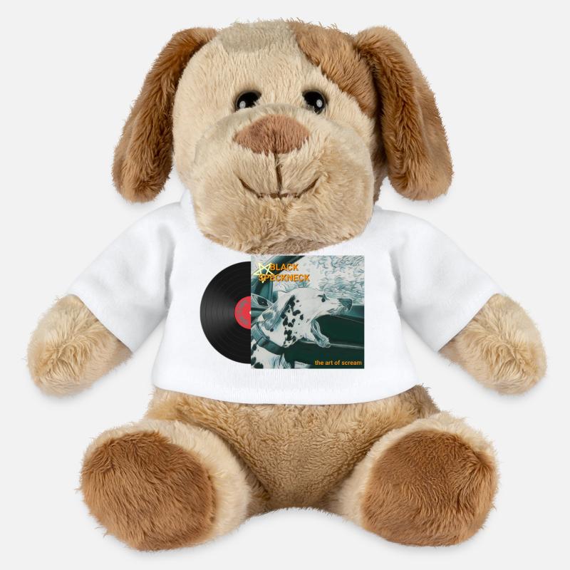 Vinyle - Chien en peluche Helge MiniFeet® - blanc