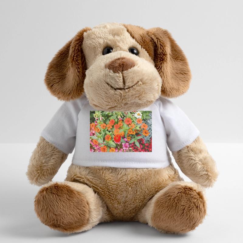 Blühender Garten – Farbenfrohe Stimmung MiniFeet® Hund Helge