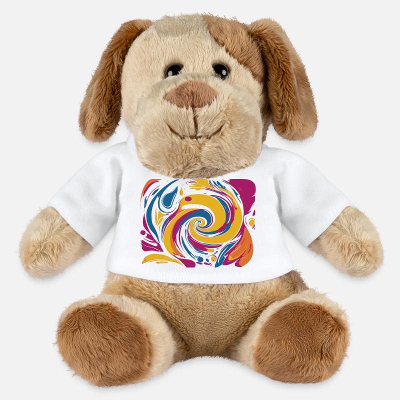 absurd - MiniFeet® Dog Helge - white