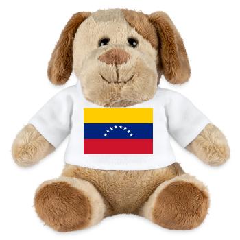 Venezuela - MiniFeet® Dog Helge - white - Front